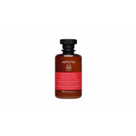 APIVITA Sampon Festett Hajra Színvédő Hatással 250ml
