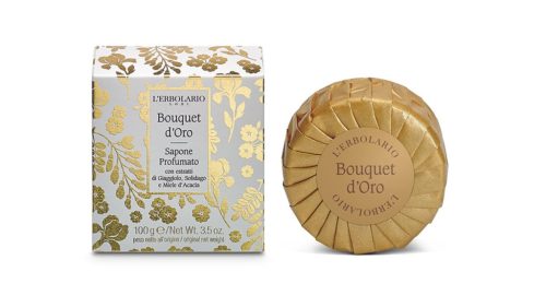 Lerbolario Golden Bouquet illatos szappan 100g