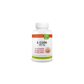 INTERHERB XXL L-LIZIN 500MG C-VIT.KAPSZ. 90X
