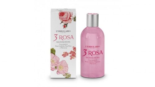 Lerbolario 3 Rózsa illatú hidratáló tusfürdõ 250ml