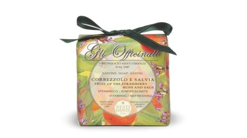 Nesti Dante Gli Officinali Strawberry b.& Sage szappan 200g
