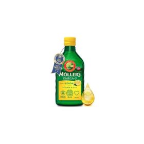 MOLLERS OMEGA-3 HALOLAJ CITROM 250ML