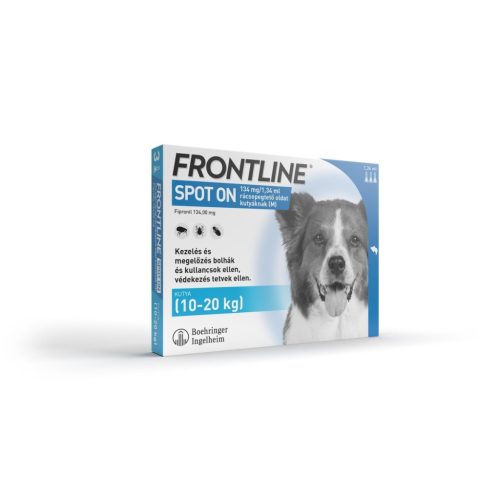 FRONTLINE SPOTON KUTY.M(10-20KG) 3X1,34ML