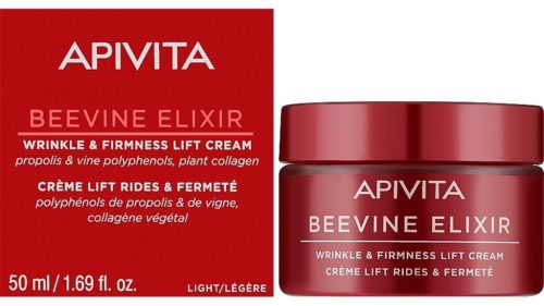 APIVITA BEEVINE ELIXIR ránctalanító krém LIGHT 50ml