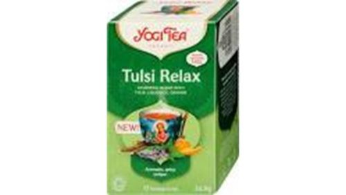 YogiTea Bio Pihentető Tulsi tea filteres 17x