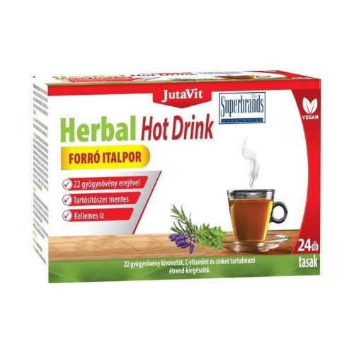 JutaVit Herbal Hot Drink por felnőtteknek citrus 24x
