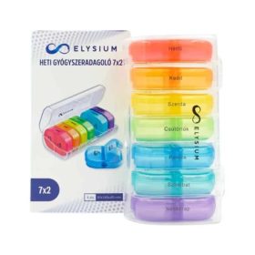 Elysium heti gyógyszeradagoló - 7x2 rekeszes 1x