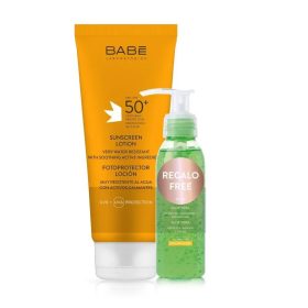   BABÉ Felnőtt fényvédő tej SPF50+ + ajándék Aloe Vera gél (200ml+90ml)