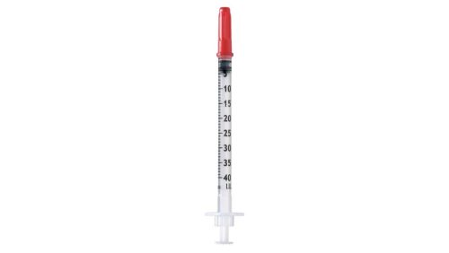 Fecskendő eh. Omnican U 40 1ml + tű 30G 12mm 1x