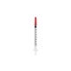 Fecskendő eh. Omnican U 40 1ml + tű 30G 12mm 1x