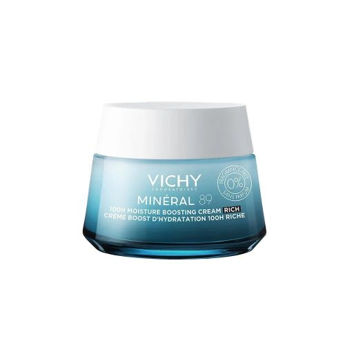 VICHY Mineral 89 100H hidratáló gazdag krém illatmentes 50ml