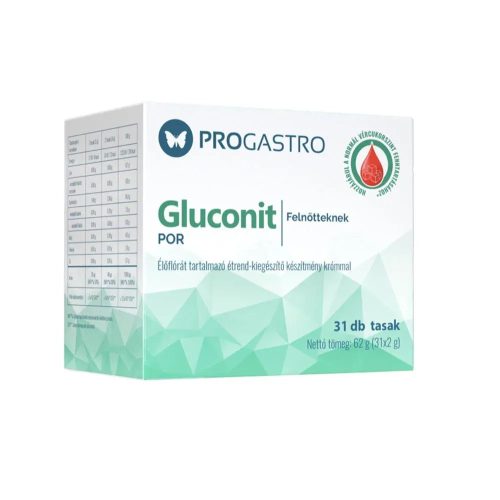 PROGASTRO Gluconit por felnőtteknek (31db)