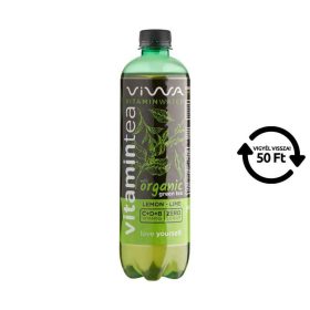 Viwa Vitamintea zöld teával ital citrom-lime Vvd 600ml