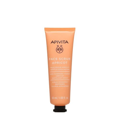 APIVITA Express hámlasztó arcradír Sárgabarackkal (50ml)