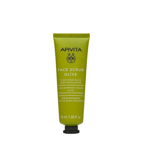 APIVITA Express mélyhámlasztó arcradír Olívával (50ml)