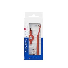   CURAPROX CPS 405 Perio Start piros fogköztisztító kefe 2 db tartónyéllel (5db)
