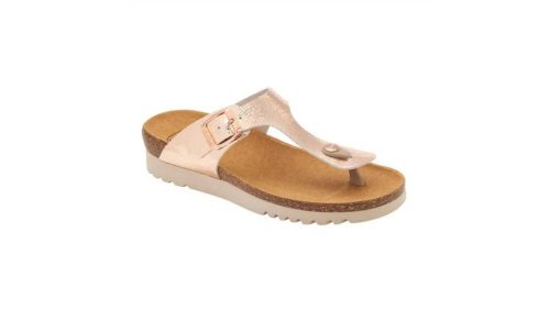 SCHOLL Boa Vista papucs rózsaszín arany 38sz pár