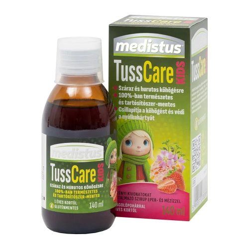 VITAPLUS Medistus TussCare Kids szirup (140ml)