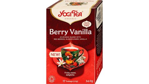 YOGI TEA BIO BOGYOS GYUMOLCSOS 17X