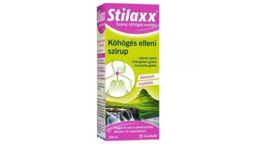 Stilaxx köhögés elleni szirup 200ml