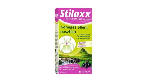 Stilaxx pasztilla köhögés ellen 28x