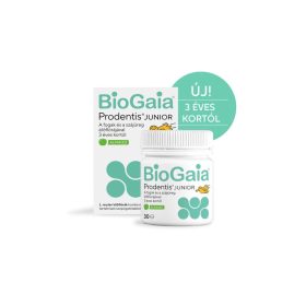   BioGaia Prodentis Junior, Alma ízű szopogatótabletta 3 éves kortól 30x