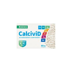   Béres CalciviD7 étrend-kiegészítő filmtabletta 60 db 87 g