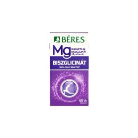   Béres magnézium biszglicinat +B₆ kapszula étrend-kiegészítő 60 db 1,028 g