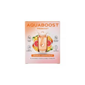 Aquaboost Preboost pezsgőtabl. narancs grapefruit 18x