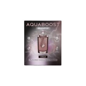Aquaboost Brainpop pezsgőtabletta cola 18x