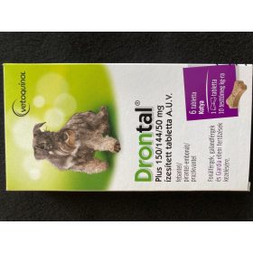 DRONTAL PLUS 150/144/50MG ÍZ. TBL. 6X