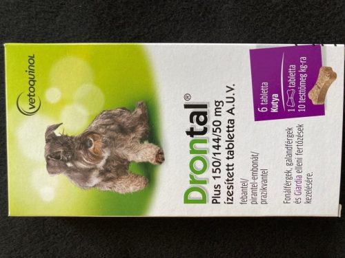 DRONTAL PLUS 150/144/50MG ÍZ. TBL. 6X