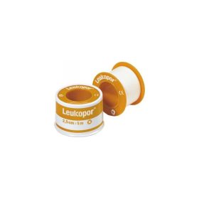 Leukopor ragtapasz 5m x 2,5cm 1x