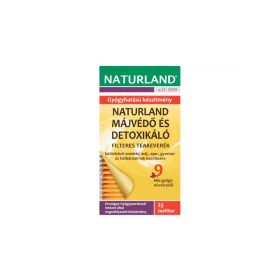   Naturland májvédő és detoxikáló filteres teakeverék 25 x 1,5 g