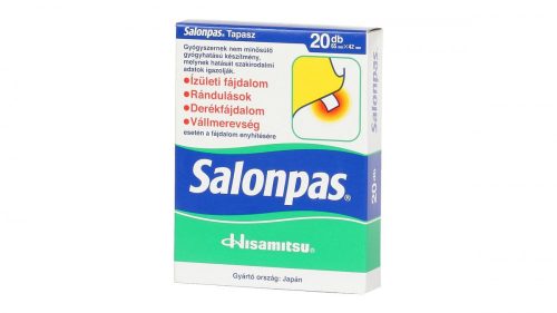 Salonpas fájdalomcsillapító tapasz  65x42mm 20x