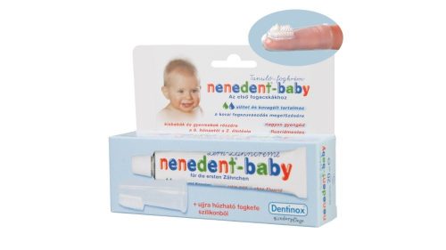 Nenedent Baby tanuló szett fogkrém+fogkefe 20ml
