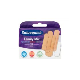Salvequick Med Family mix sebtapasz 26x