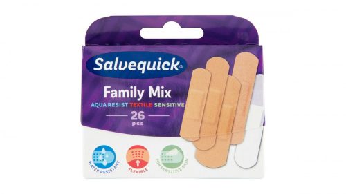 Salvequick Med Family mix sebtapasz 26x