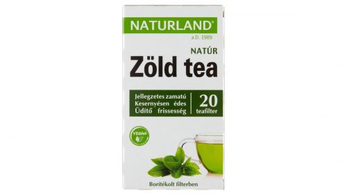 Naturland natúr zöld tea 20 filter 30 g