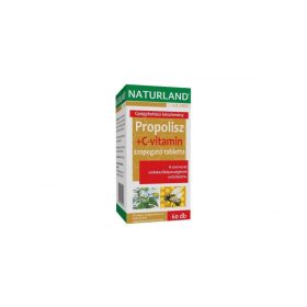 Naturland Propolisz + C-vitamin szopogató tabletta 60x