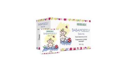 Herbária Babamosoly borítékolt filteres baba tea 20x