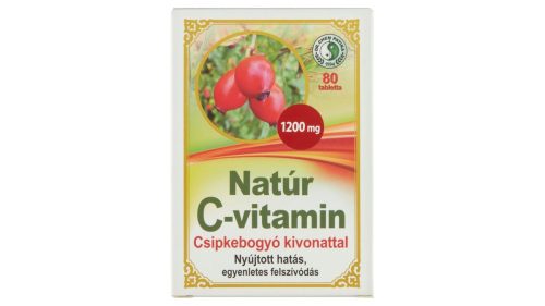Dr. Chen Patika natúr C-vitamin étrend-kiegészítő csipkebogyó kivonattal 80 x 1200 mg (96 g)