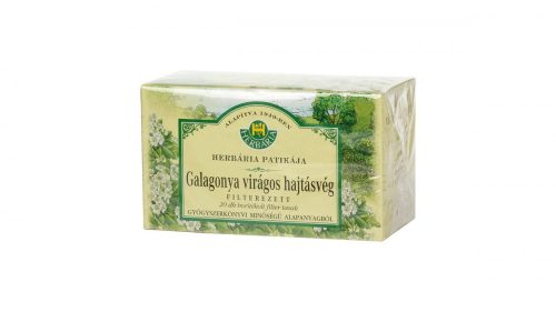 Galagonya virágos hajtásvég tea filt. HERBÁRIA 20x1g