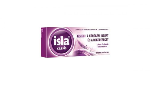 Isla-Cassis Plus C-vitamin szopogató tabletta 30x