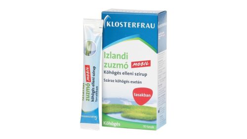 Klosterfrau Izlandi zuzmó szirup tasakban 10x10ml