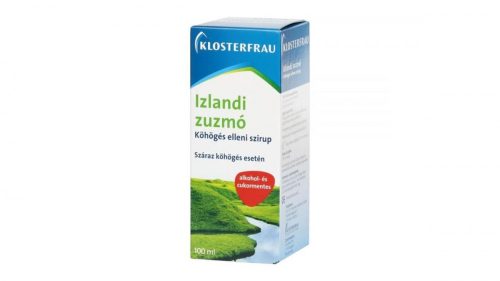 Klosterfrau Izlandi zuzmó szirup köhögés ellen 100ml