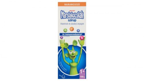Marslakócskák narancsízű étrend-kiegészítő szirup 150 ml