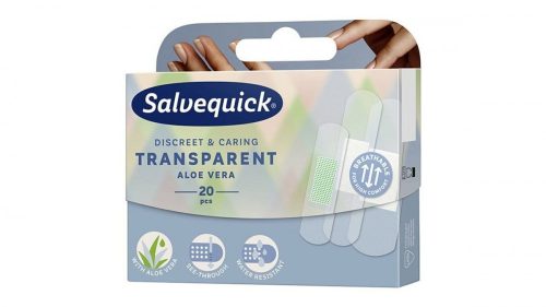 Salvequick sebtapasz átlátszó aloés 20x