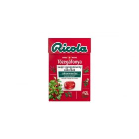   Ricola Tőzegáfonyás svájci gyógynövény cukormentes cukorka 40g