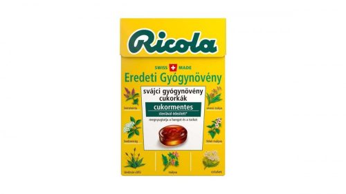 Ricola Original Herb gyógynövényes cukorka 40g